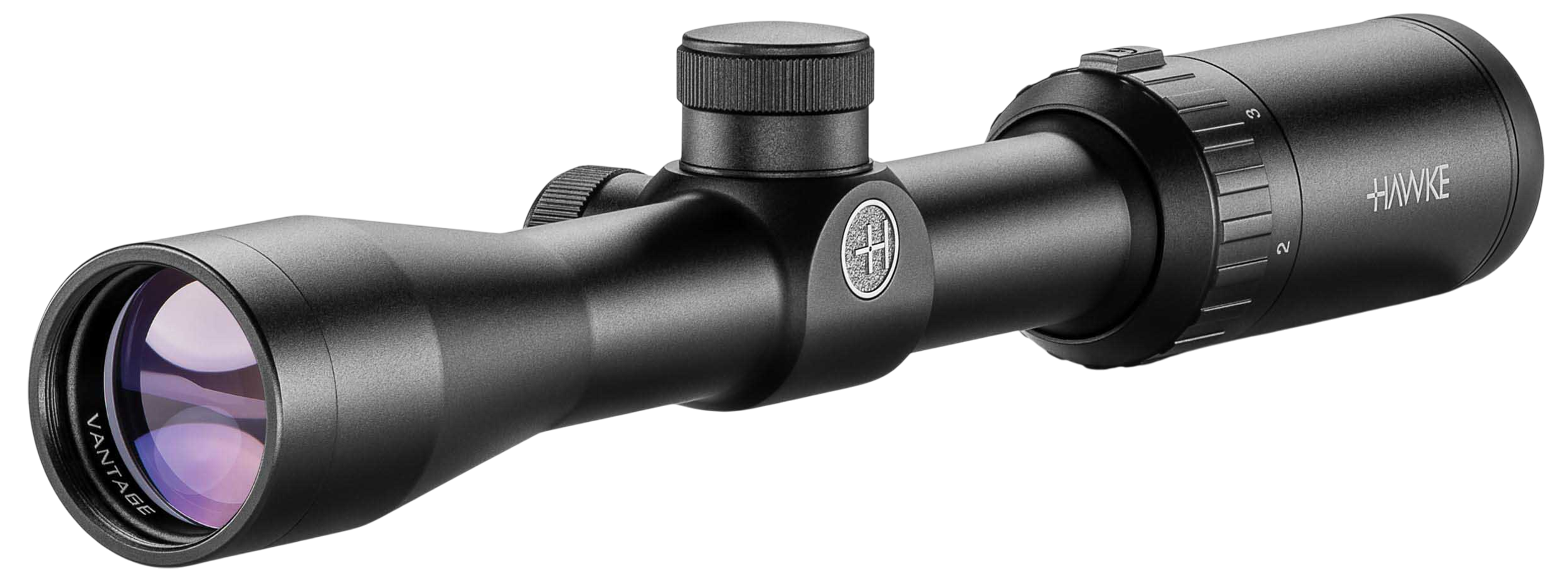 Hawke Sport Optics 14110 Vantage Riflescope Black 2-7x32mm 1" Tube 30/30 Duplex Reticle