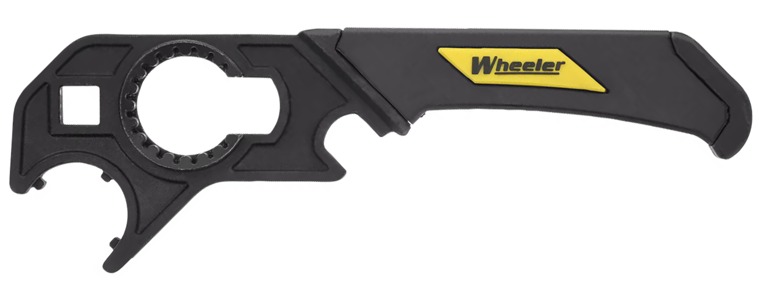 Wheeler 1099561 Professional Armorer's Wrench Black/Yellow Steel AR Platform Firearm 1 Pieces