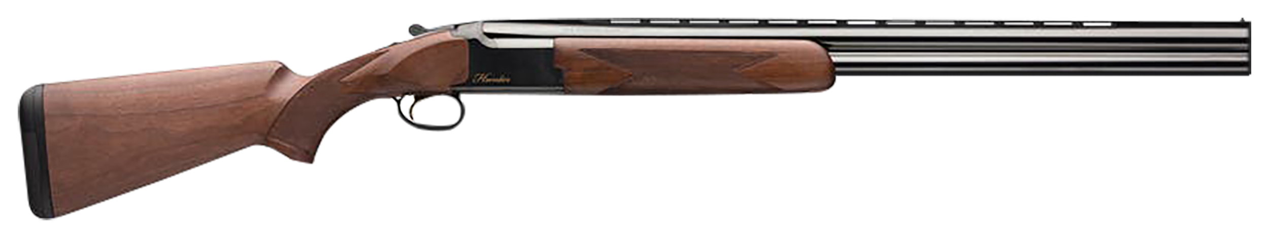 Browning 018258605 Citori Hunter 20 Gauge 26" Barrel 3" 2rd, Blued Barrels & Receiver With Gold Enhancement, Satin American Black Walnut Stock