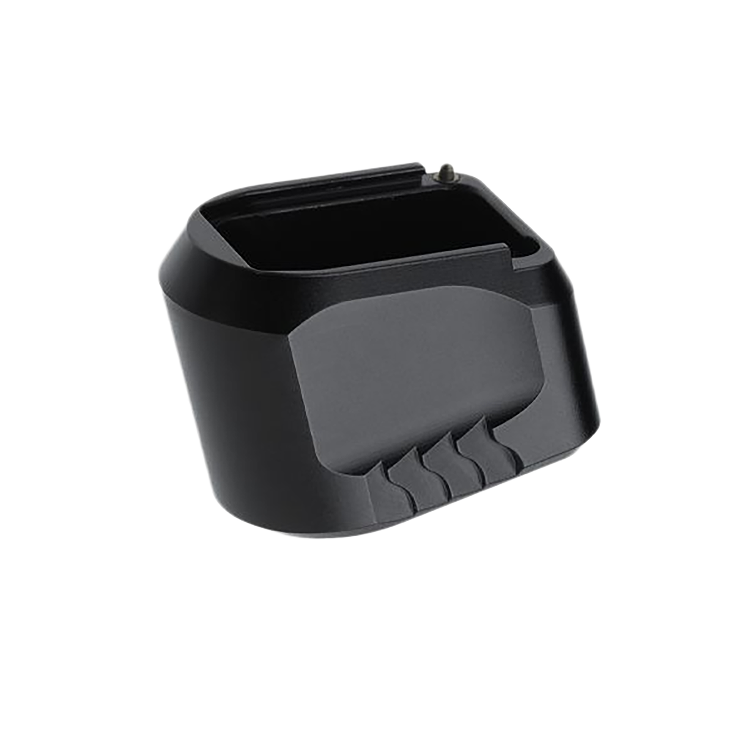 Tyrant CNC TDMPMAGEXFSBLK  Magazine Extension 9mm/40 S&W Fits S&W M&P Full-Size Black Aerospace Grade Aluminum