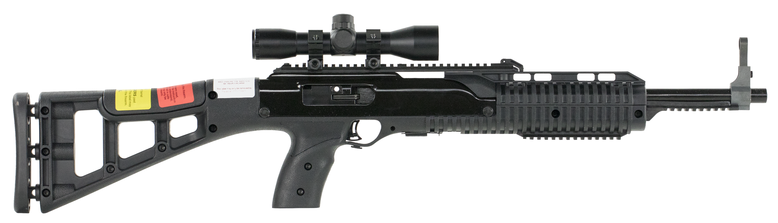 Hi-Point 9954X32TS 995TS Carbine 9mm Luger Caliber with 16.50" Barrel, 10+1 Capacity, Black Metal Finish, Black All Weather Molded Stock & Black Polymer Grip Right Hand