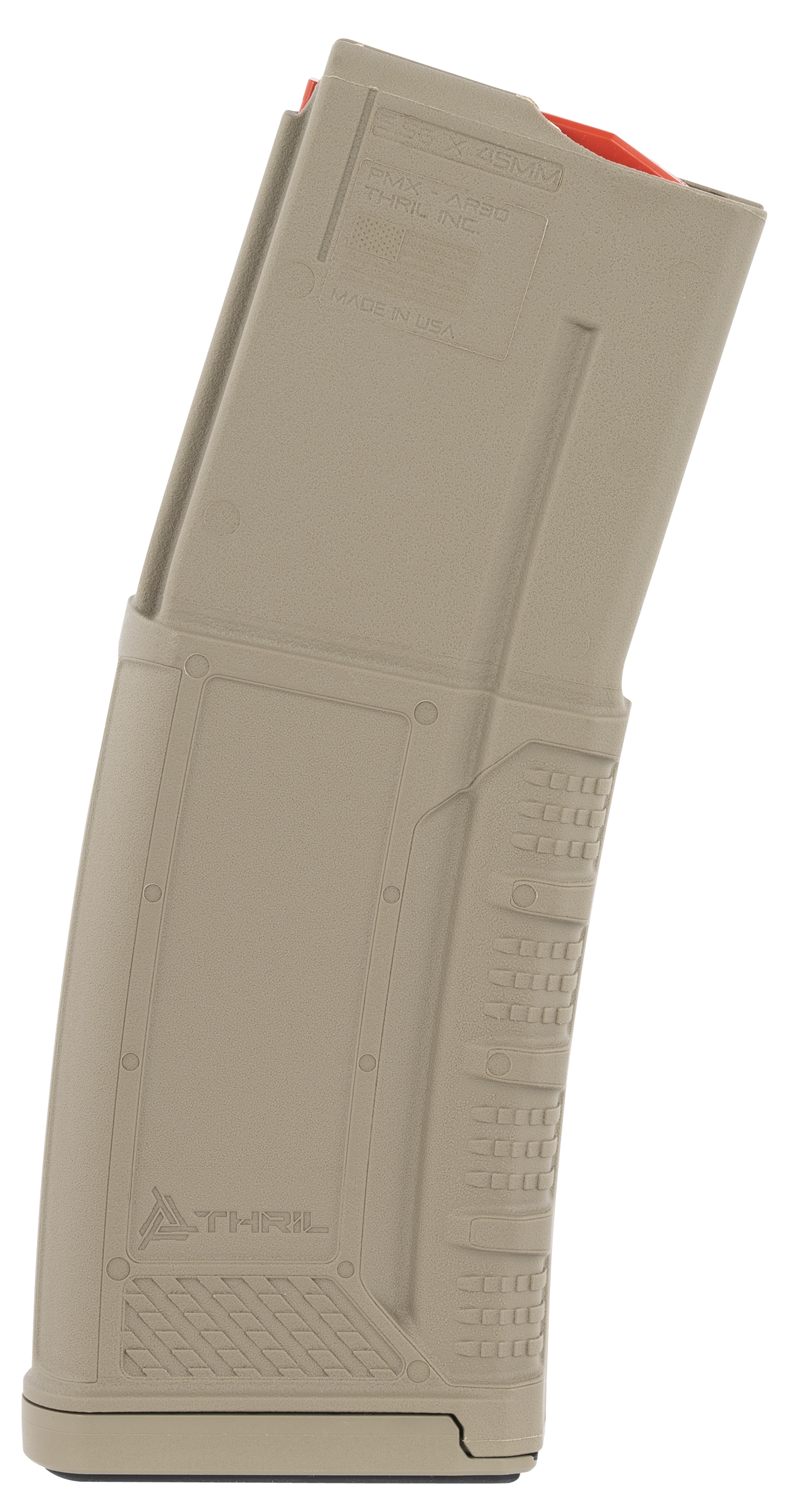 Thril PMXAR30DE PMX  30rd 5.56x45mm Fits AR-15/M4 Flat Dark Earth Polymer