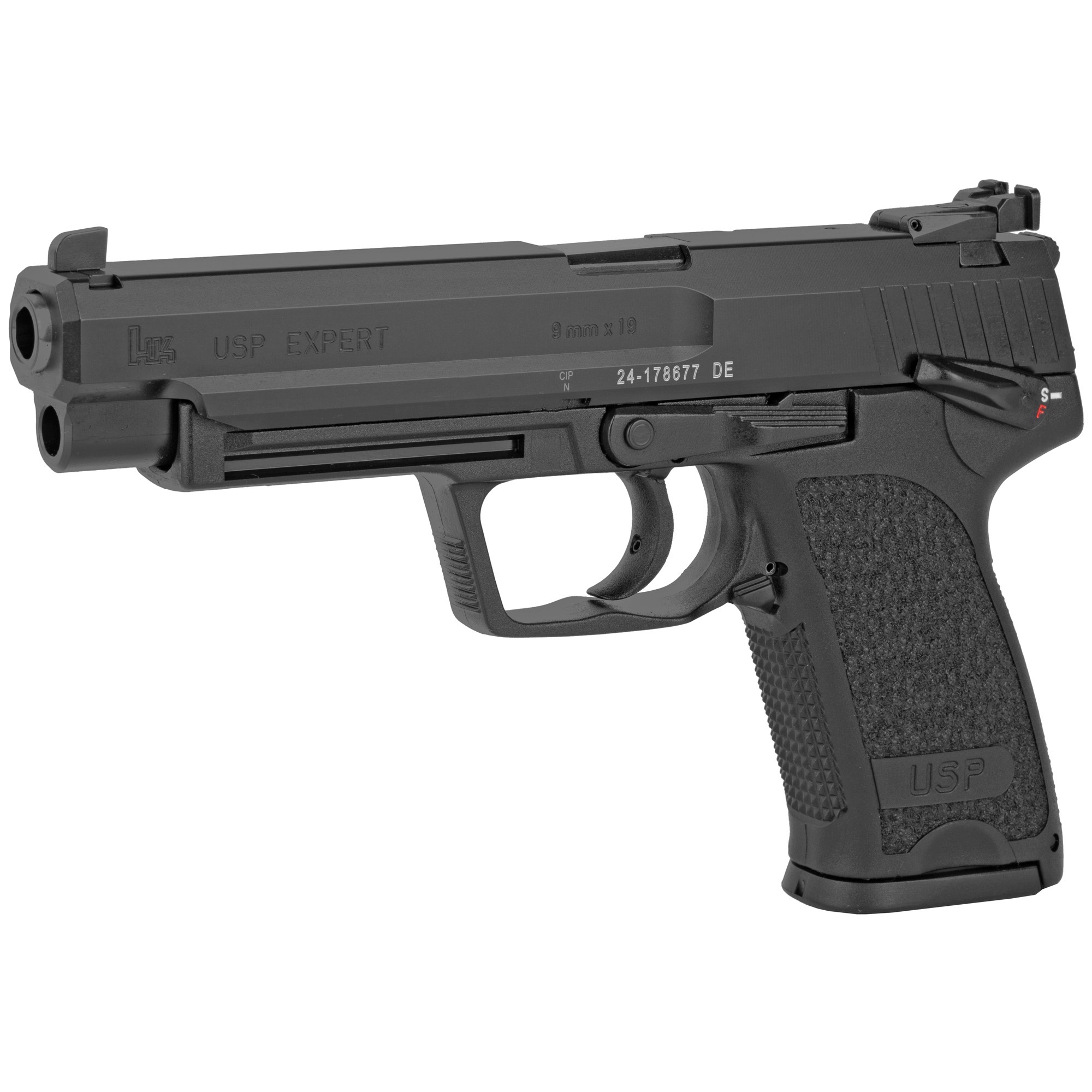 HK USP EXPERT 9MM 5.2" 15RD V1 DA/SA