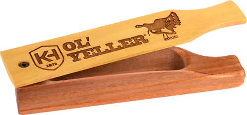 KNIGHT AND HALE OL' YELLER BOX CALL YELLOWHEART/MAHOGANY<