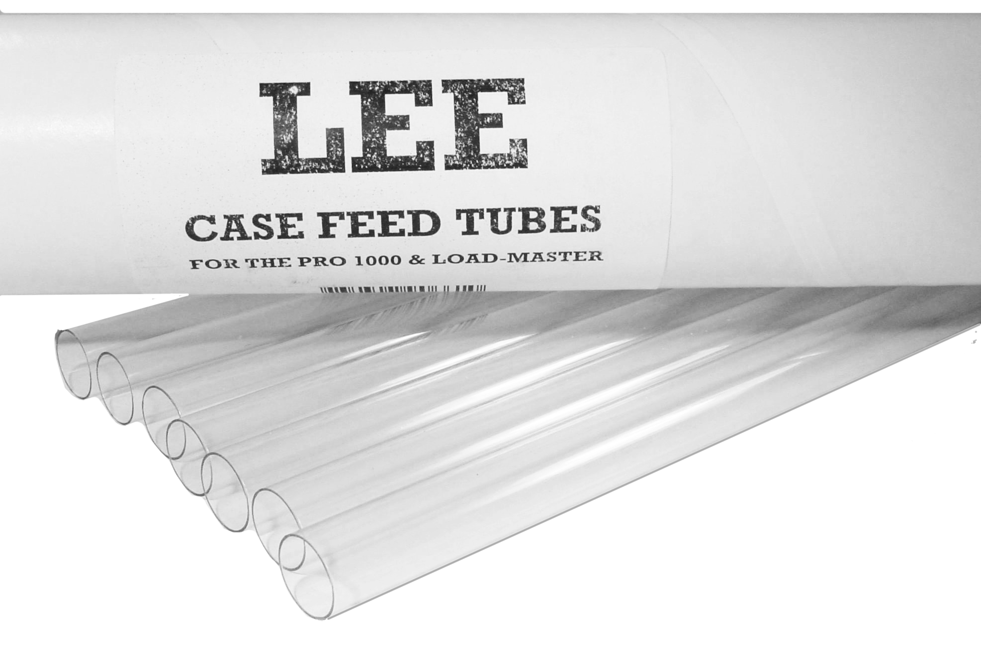 Lee Precision 90661 Case Feeder Tubes Clear Multi-Caliber Plastic 7 Per Pkg