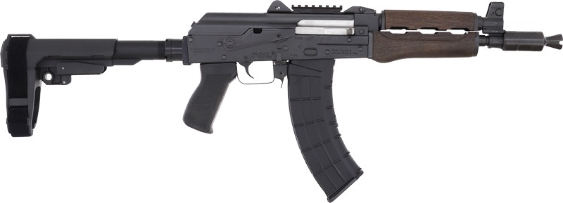 ZASTAVA ZPAP92 PISTOL 7.62X39 10" 30RD TOP RAIL SB3 BRACE