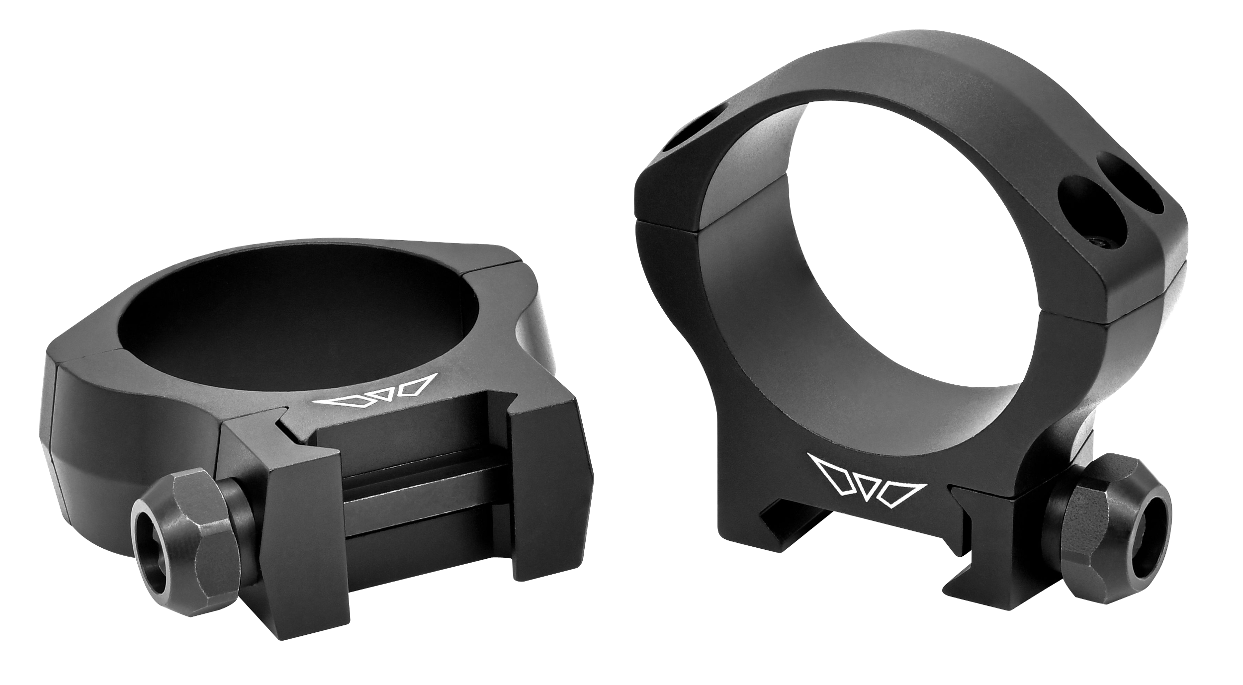 Warne 7240M Scope Rings Mountain Tech Matte Black 35mm Low 0 MOA