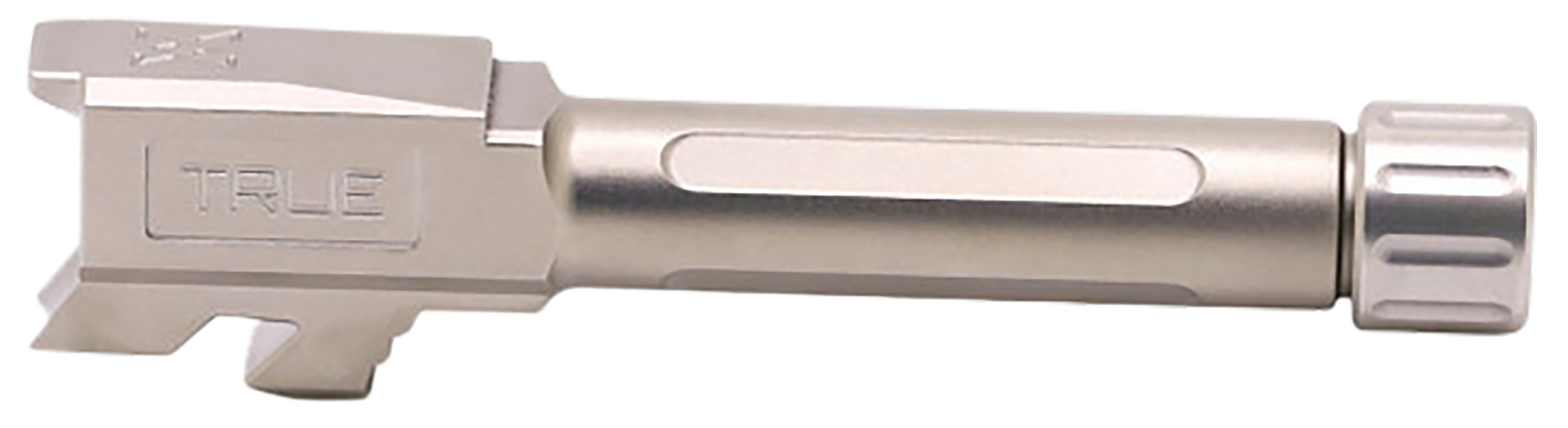 True Precision Inc TPG43BXT Glock 9mm Luger 3.90" Threaded Satin Stainless Steel, Fits Glock 43/43X