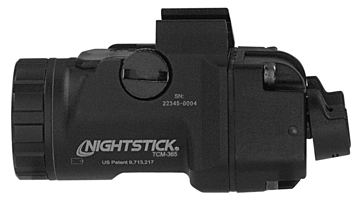 Nightstick TCM365 Subcompact Weapon-Mounted Light for Sig Sauer P365-Series  Black Anodized 650 Lumens White LED