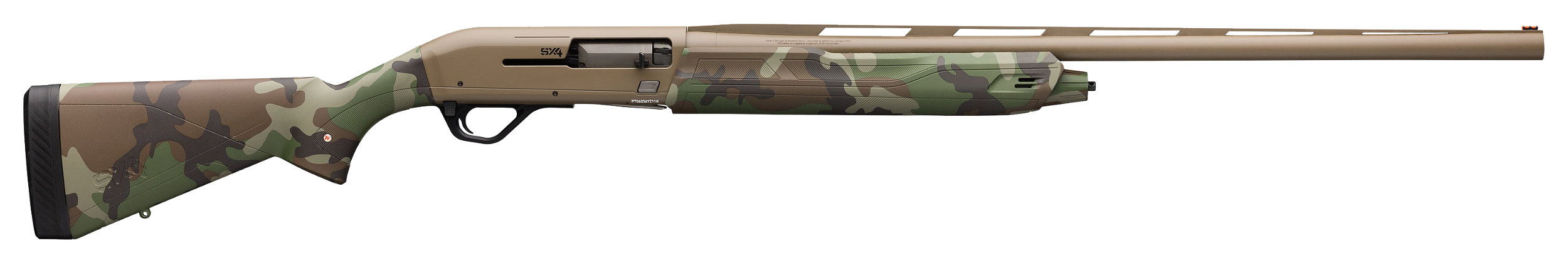 Winchester Repeating Arms 511290692 SX4 Hybrid Hunter 20 Gauge 28" 4+1 3" Flat Dark Earth Cerakote Rec/Barrel Woodland Camo Stock Right Hand (Full Size) Includes 3 Invector-Plus Chokes