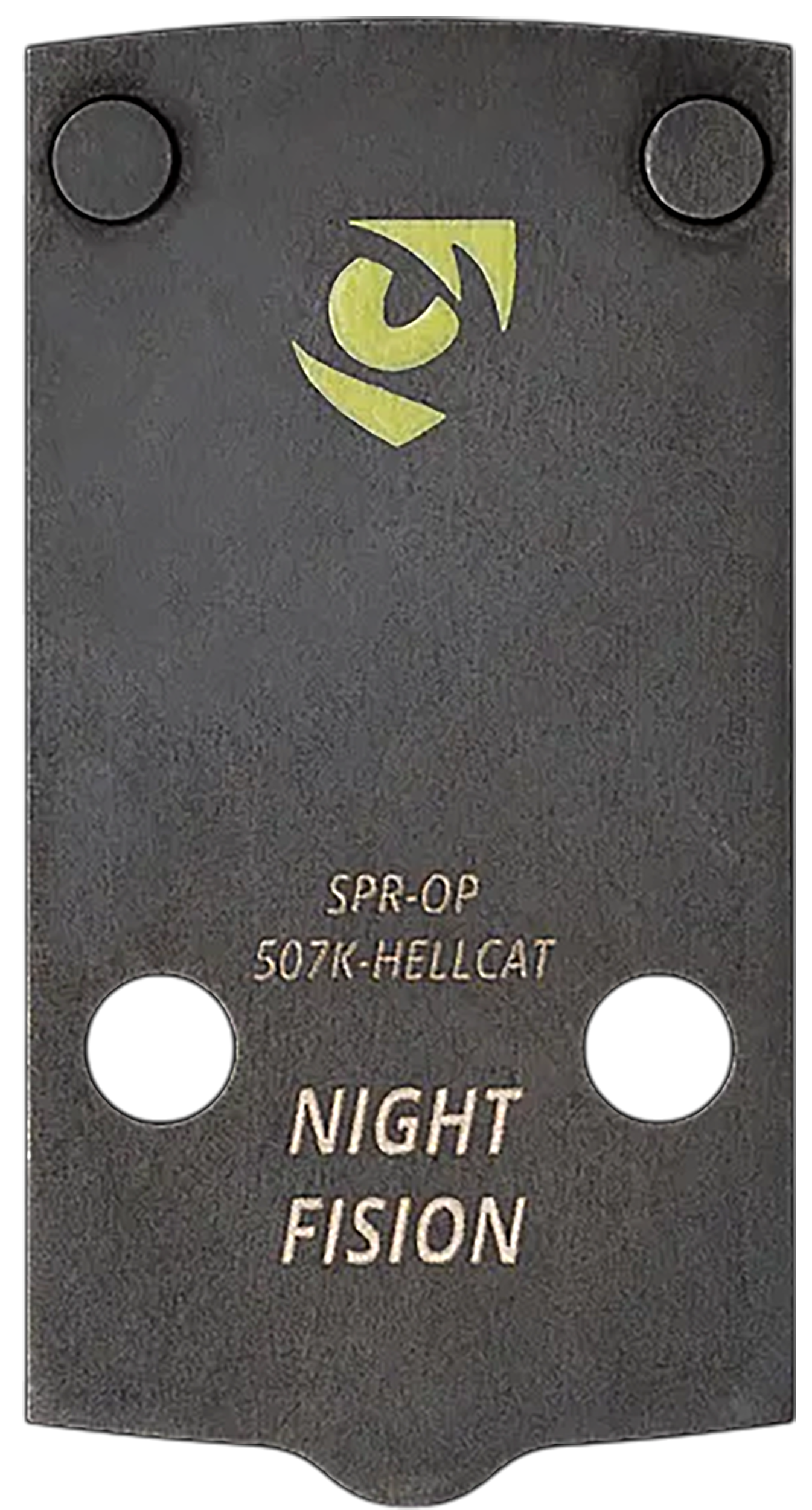 Night Fision SPROP507KHELLCAT Black Stainless Steel Fits Holosun 507K/407K Compatible w/ Springfield Hellcat Pro