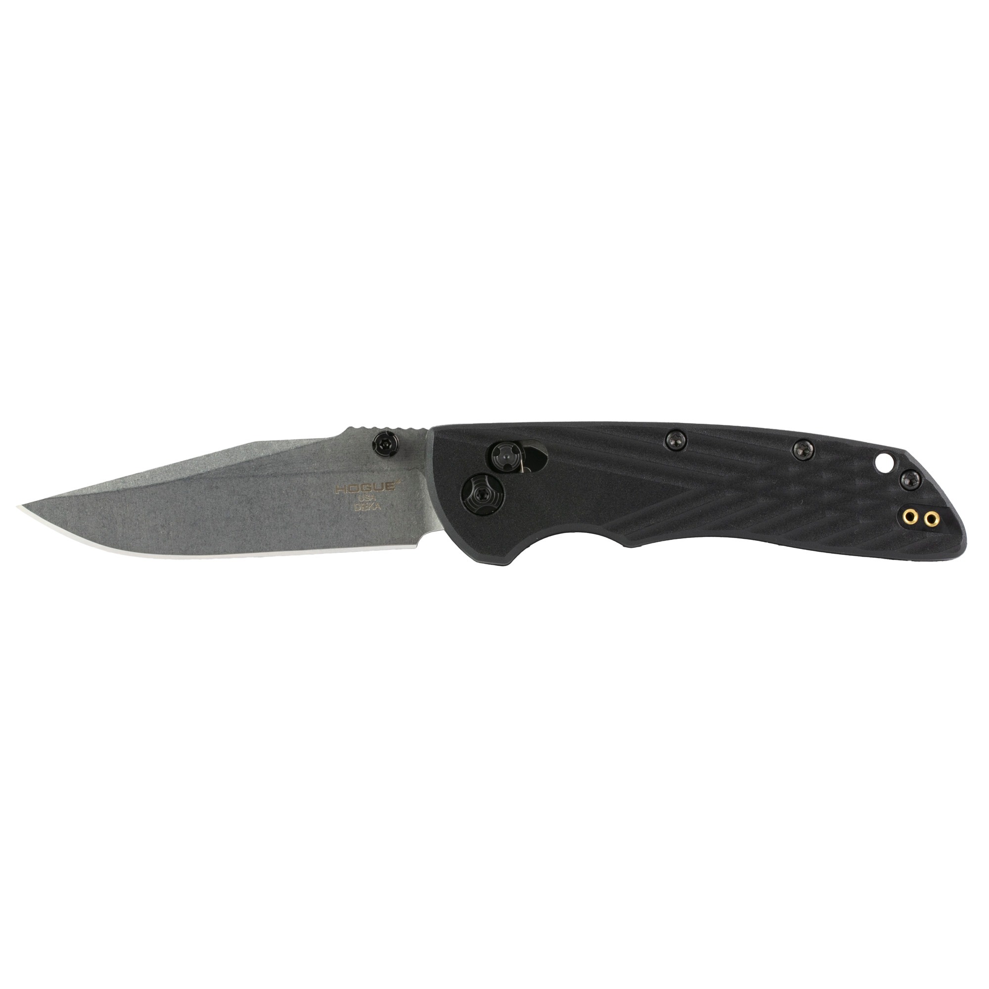 HOGUE DEKA 3.25" CLIP TMB POLY BLK
