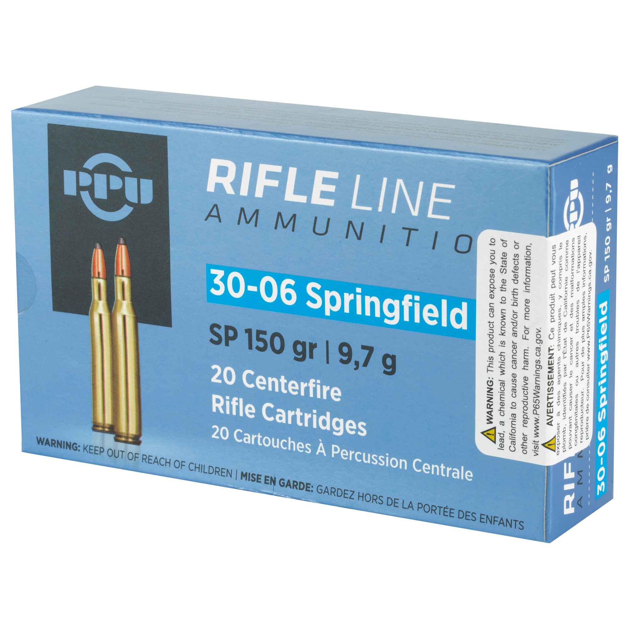PPU 30-06 150GR SP 20/200