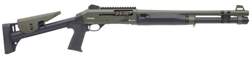 ERMOX XDEFENSE RX 12GA 18.5 KHAKI  X SEMI SG