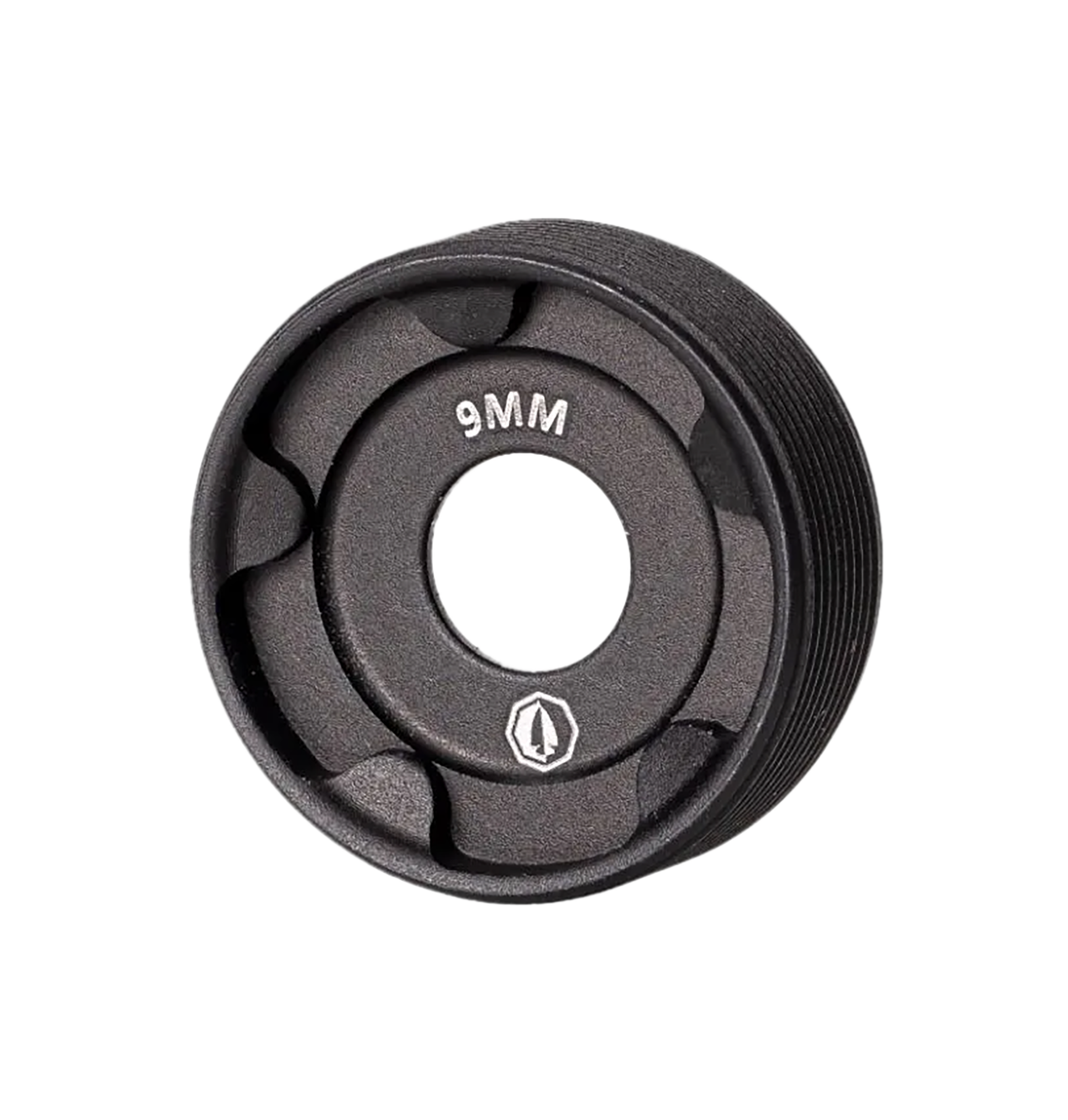 RUGGED SUPPRESSOR FC002 Front Cap 9mm Luger Black