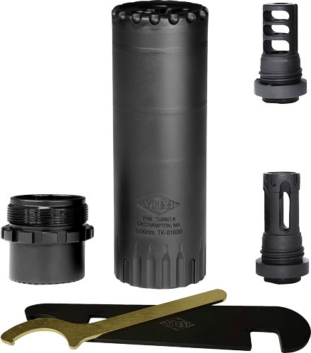 YHM TURBO KRB 5.56 SUPPRESSOR WITH MUZZLE BRAKE