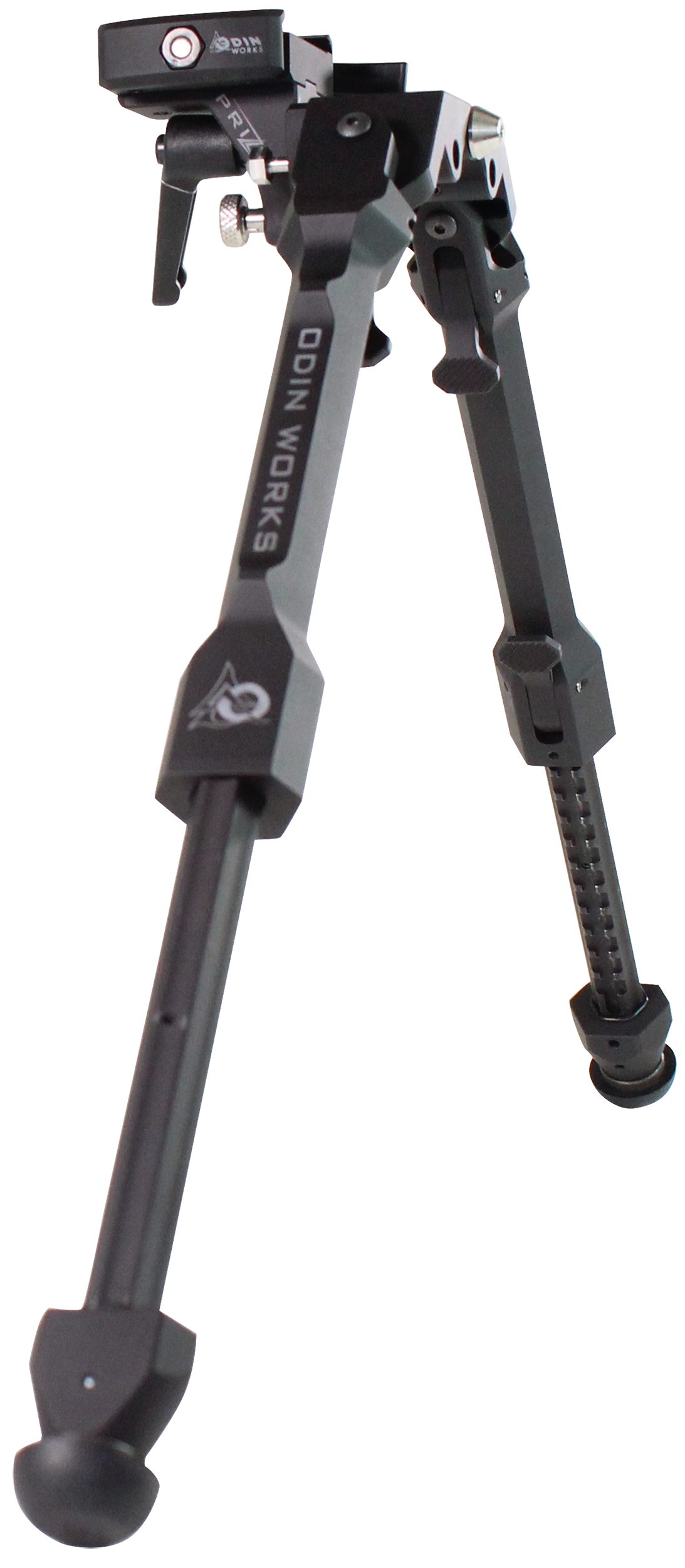 Odin Works BPPRIZMARCABLK Precision Bipod Arca Black 4.0"-14.50" 6061 Aluminum/303 Stainless Steel