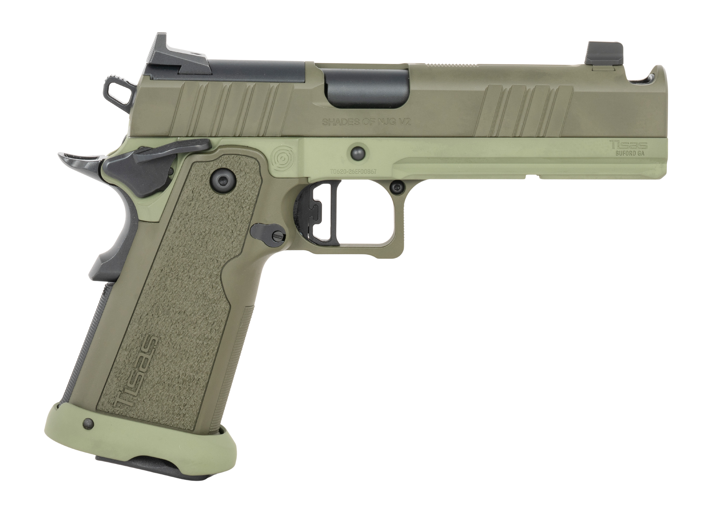 TISAS 12500023NJGV2  DUTY  9 9MM 5     17R GRN