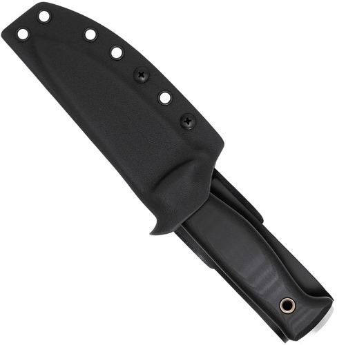 COBRATEC BACK COUNTRY 4.5" BLACK W/KYDEX SHEATH 8.1OZ