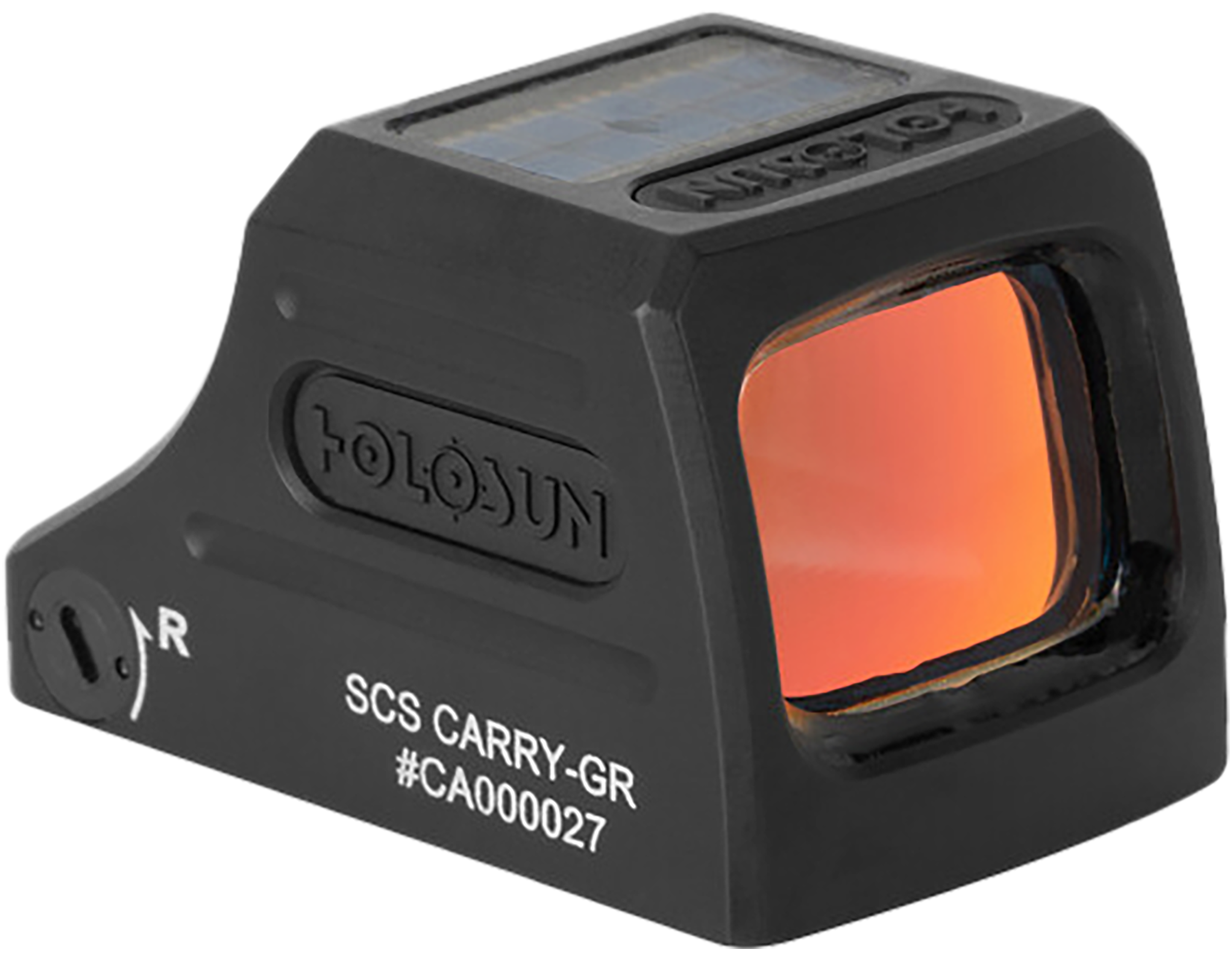 Holosun SCSCARRYGR SCS Carry Black Anodized 1 x 0.58" X 0.77" 2 MOA Green Dot/32 MOA Circle Multi Reticle
