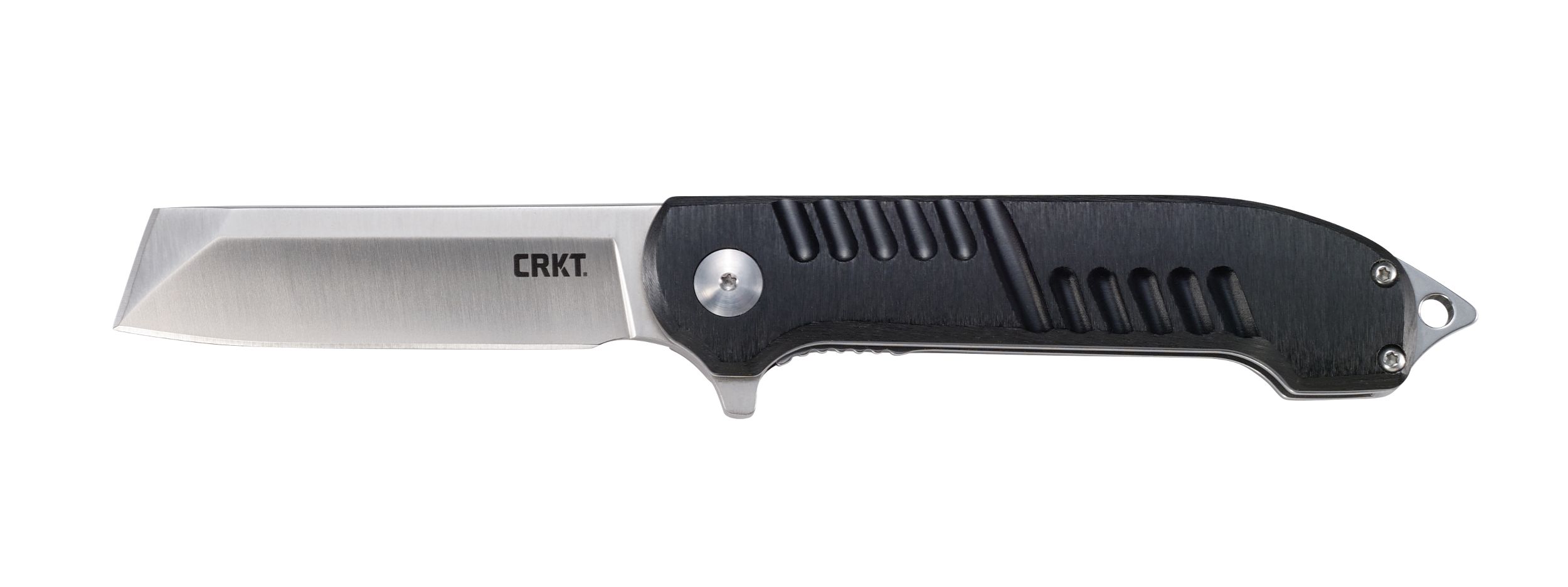 CRKT 4031 Razel GT 3.02" Folding Chisel Plain Satin 8Cr13MoV SS Blade Black/ Aluminum Handle Includes Pocket Clip