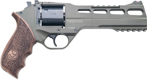 CHIAPPA RHINO 60SA 357MAG 6" ADJ. SIGHT ODG/WALNUT