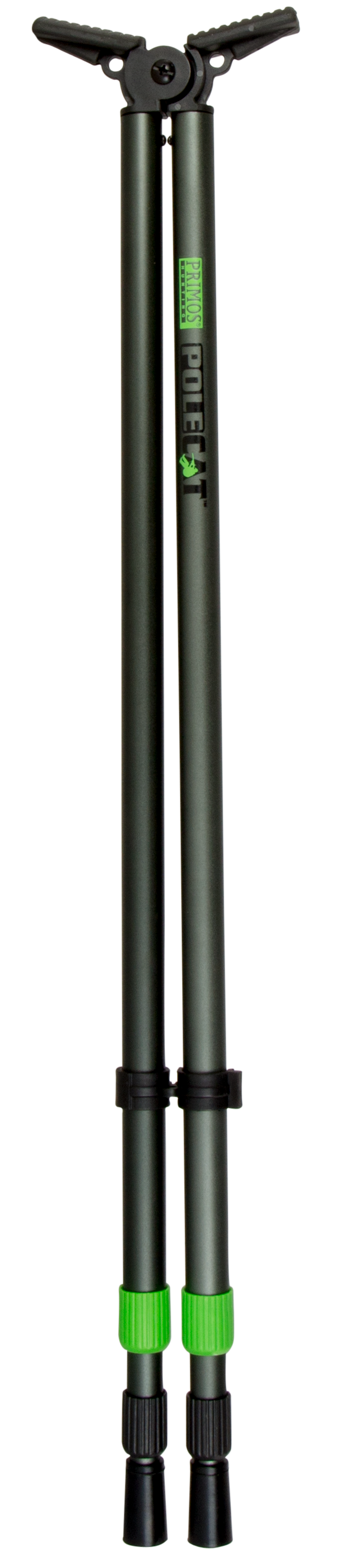 Primos 65483 Pole Cat  Shooting Stick, Tall, Black Aluminum, 25-62"
