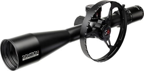 SIGHTRON SCOPE S6 10-60X56 ED 34MM SIDE WHEEL ILLUM MOA-2FT