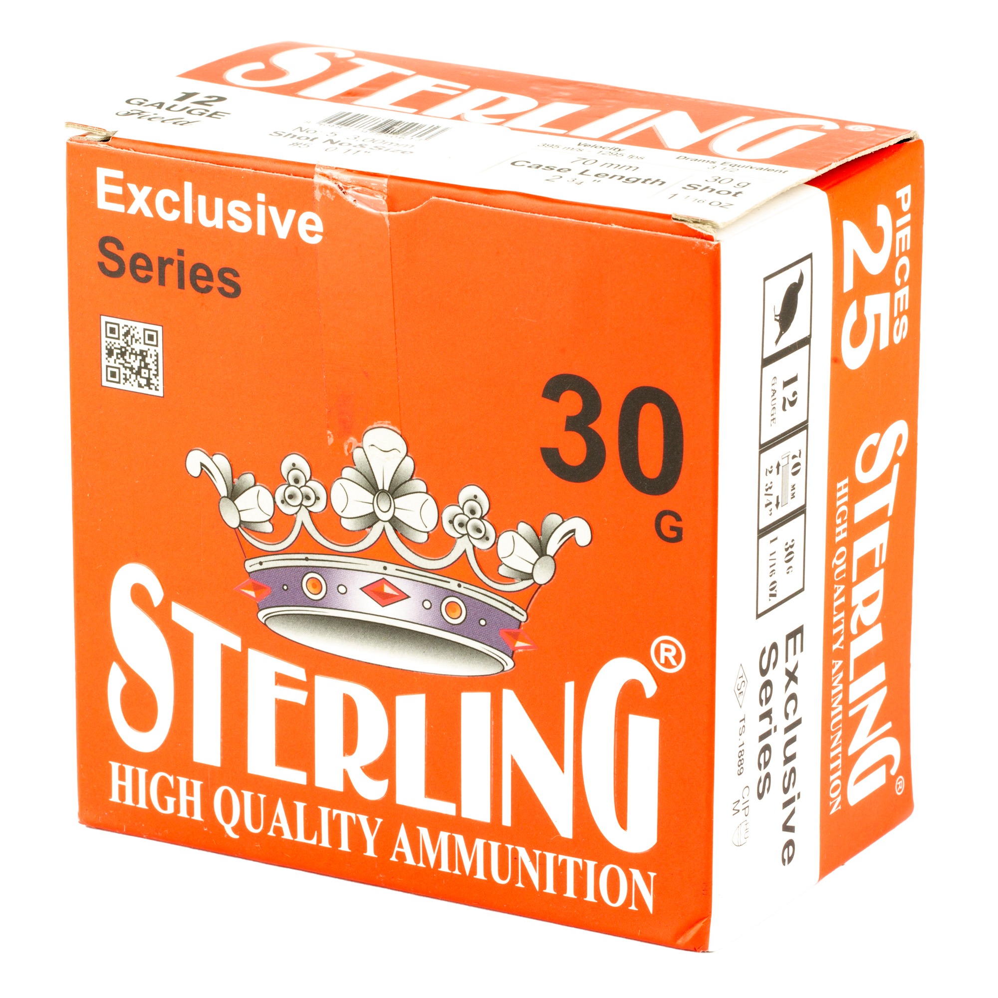 STERLING EXCLSV 12GA 2.75" #5 25/250