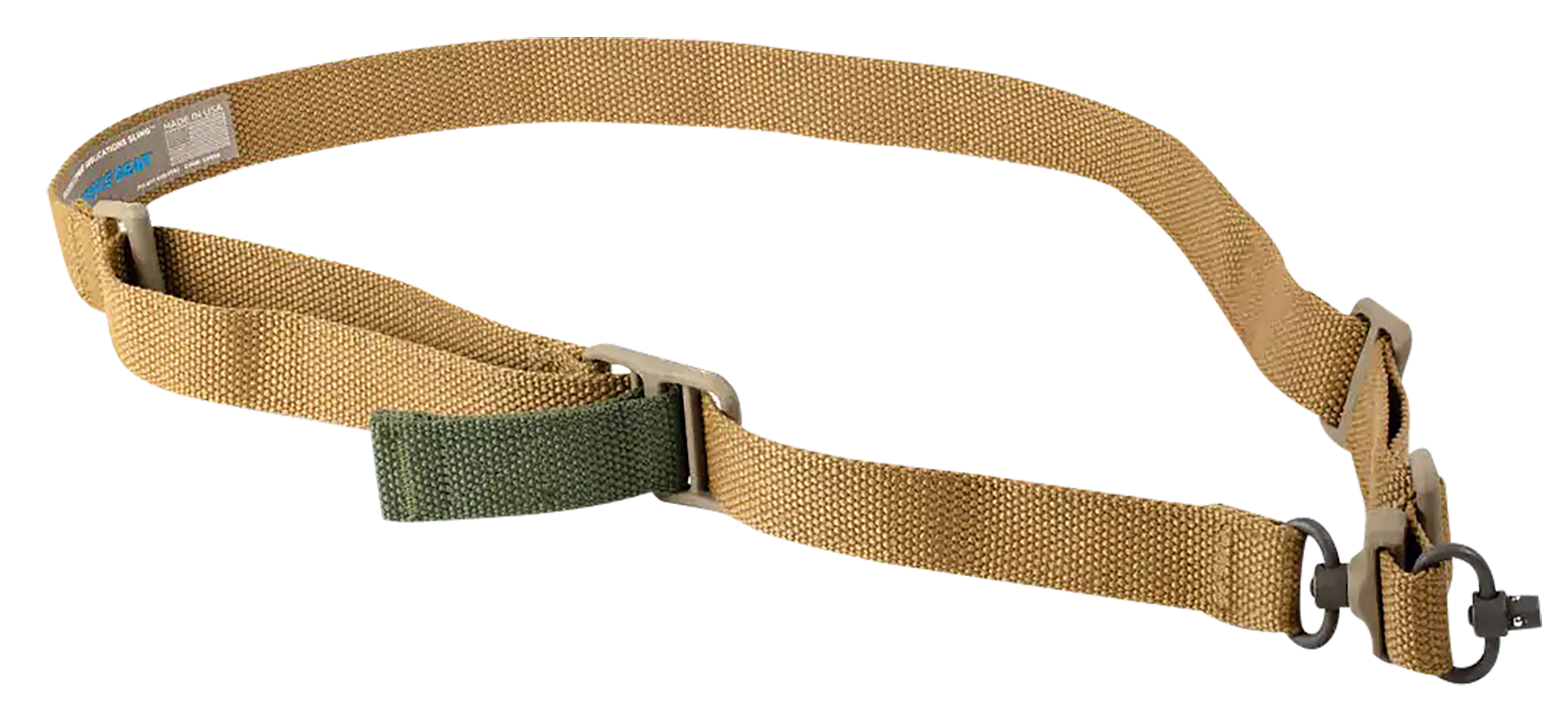 Blue Force Gear VCAS2TO1PB125AACB Vickers 221 Coyote Brown Cordura One-Two Point AR Platform