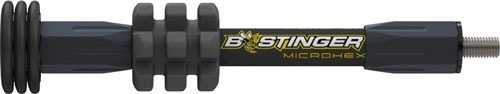 BEE STINGER STABILIZER MICROHEX HUNTING 6" BLACK