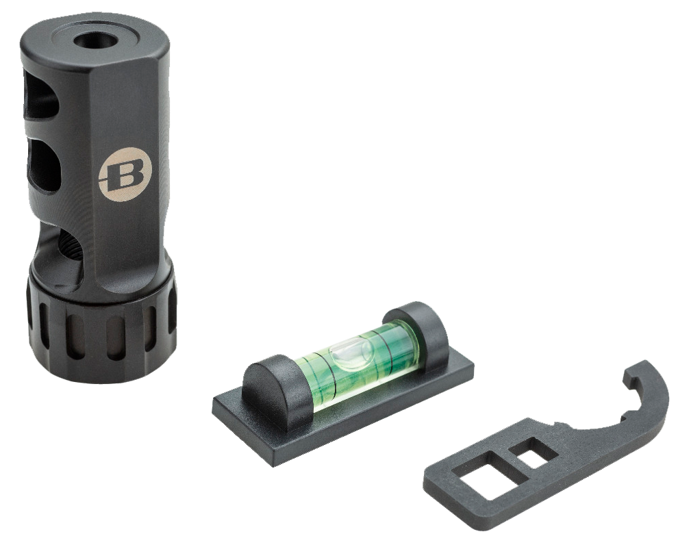 Bergara Rifles BA0007 ST-1 Self Timing Black Nitride 17-4 Stainless Steel, 5/8"-24 tpi Threads, 2.50" OAL, 6.5 Cal