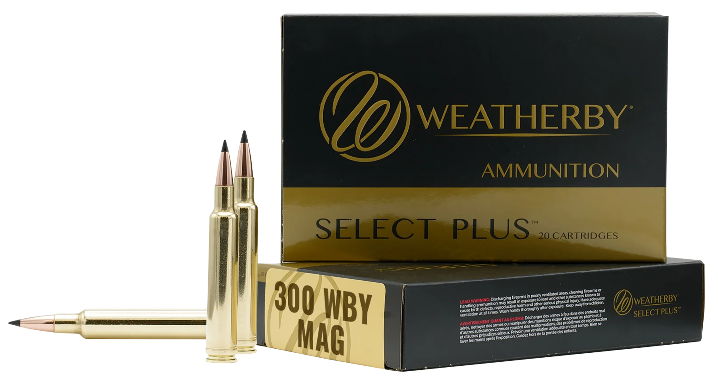 Weatherby F300180SCO Select Plus 300WthbyMag 180gr Swift Scirocco 20 Per Box/10 Case