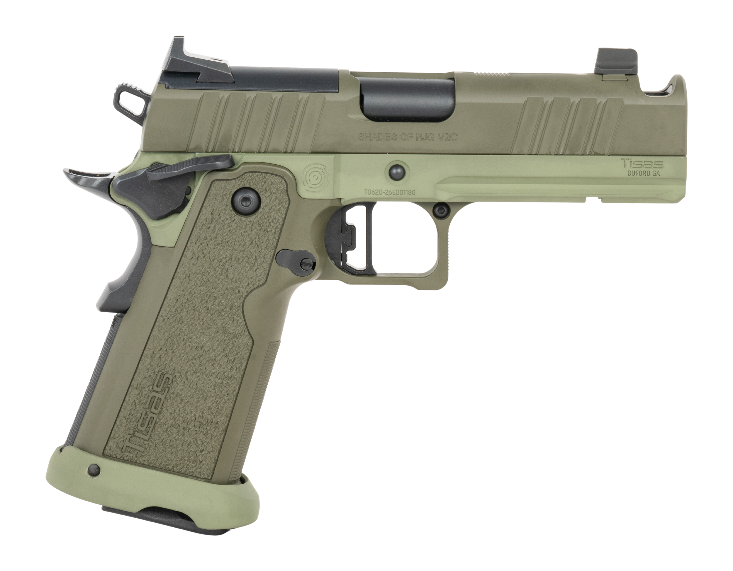 TISAS 12500022NJGV2C CARRY 9 9MM 4.25  17R GRN
