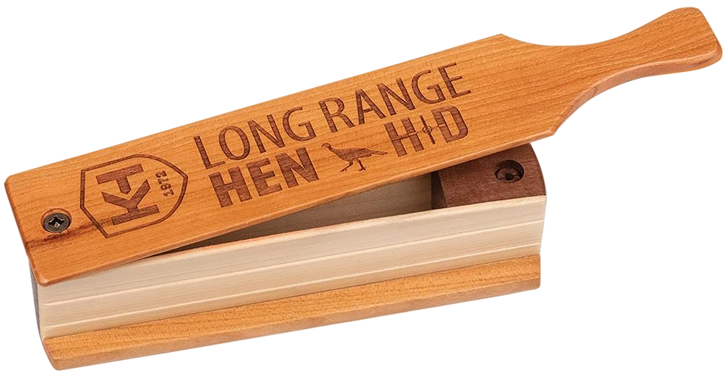 Knight & Hale KHT0207 HD Long Range Hen Box Call Turkey Sounds Cherry/Walnut