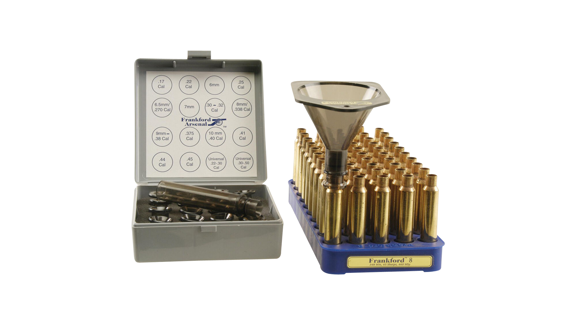 Frankford Arsenal 1136021 Powder Funnel Kit  Multi-Caliber Aluminum Rifle/Handgun Firearm