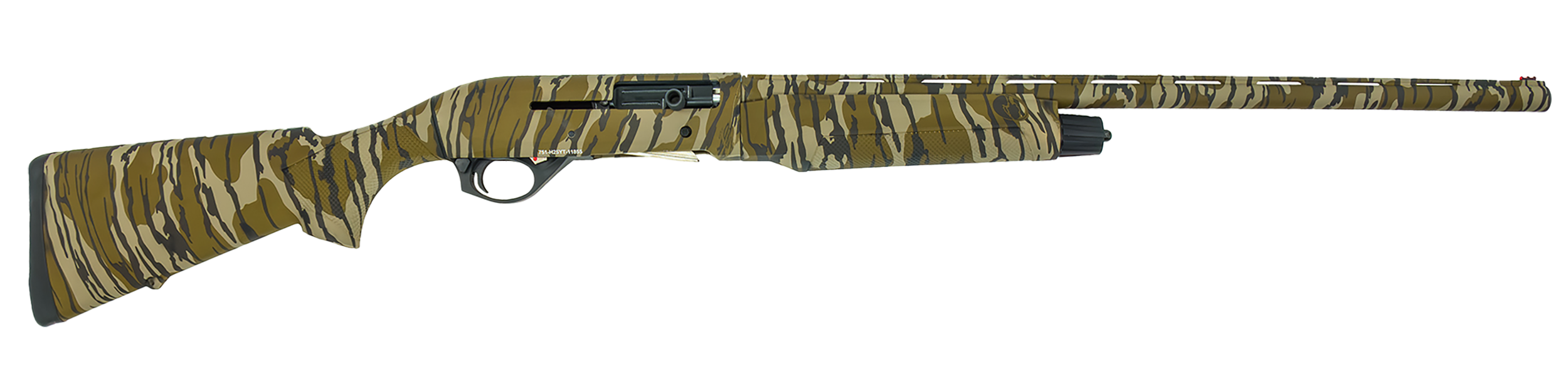 SDS Imports 21000195 S2 Full Size 20 Gauge Semi-Auto 3" 3+1 28" Overall Mossy Oak Bottomland Vent Rib Barrel, Drilled & Tapped Receiver, Fixed Synthetic Stock