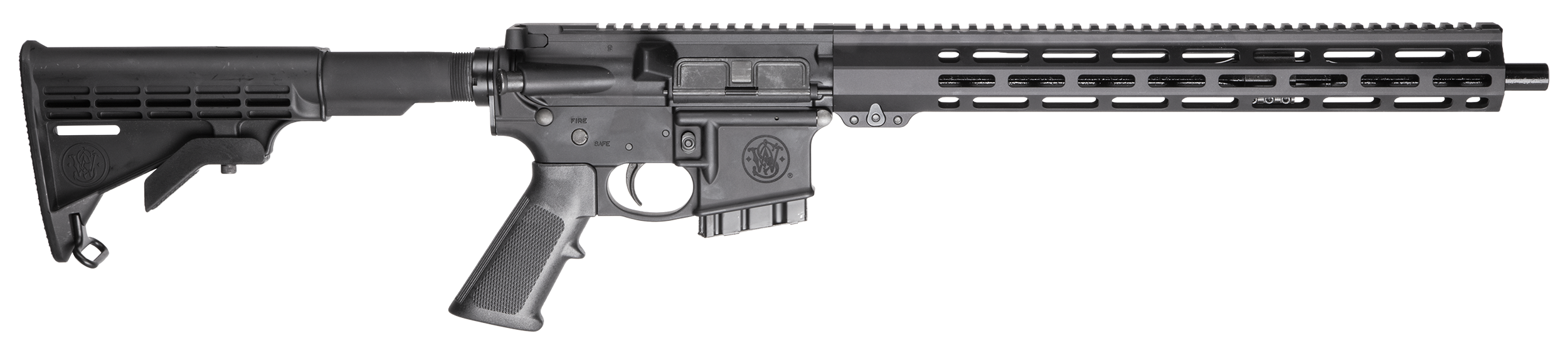 Smith & Wesson 13953 M&P15 Sport III 223 Rem/5.56 NATO 10+1 16" Black Armornite Heavy Barrel, Black Picatinny Rail Aluminum Receiver, Fixed Black Synthetic Stock, Black Polymer Grip