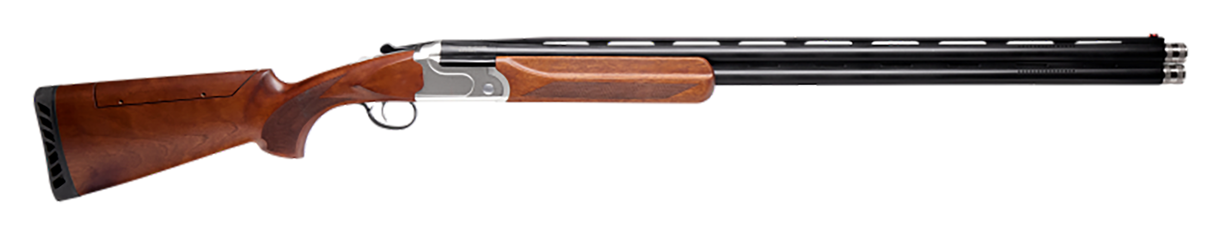 Savage Arms 18880 555 Sporting Compact 20 Gauge 3" 2rd 26" Black Semi-Gloss Over/Under Vent Rib Barrel, Silver Engraved Aluminum Receiver, Oiled Turkish Walnut Adjustable Stock, Ambidextrous
