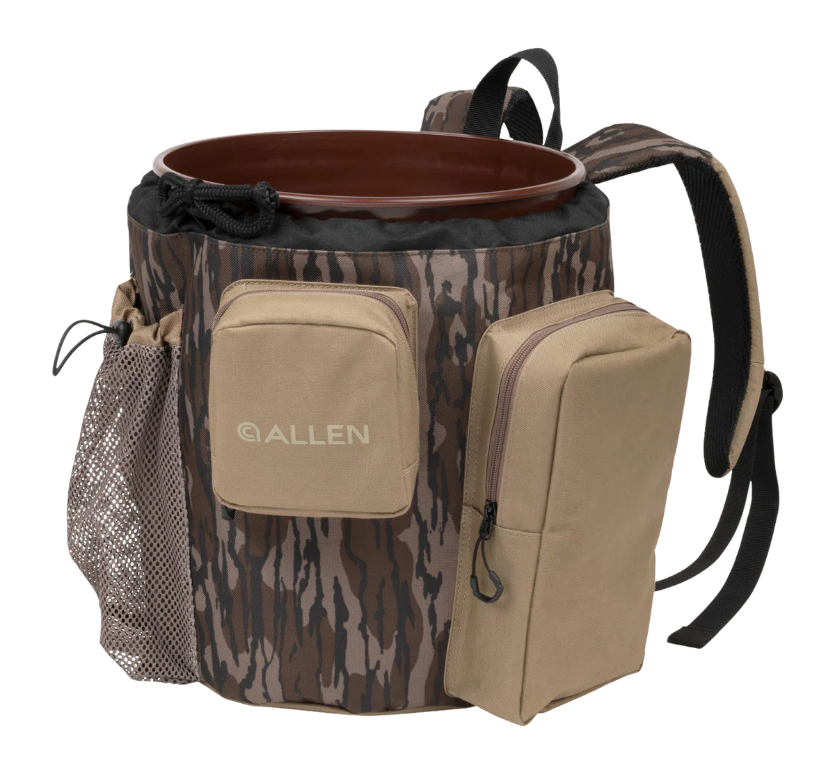 Allen Dove Bucket Organizer 5 Gallon Mossy Oak Bottomland