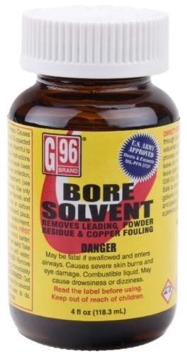 G96 MILITARY GRADE BORE SOLVENT 4OZ. METAL CAN