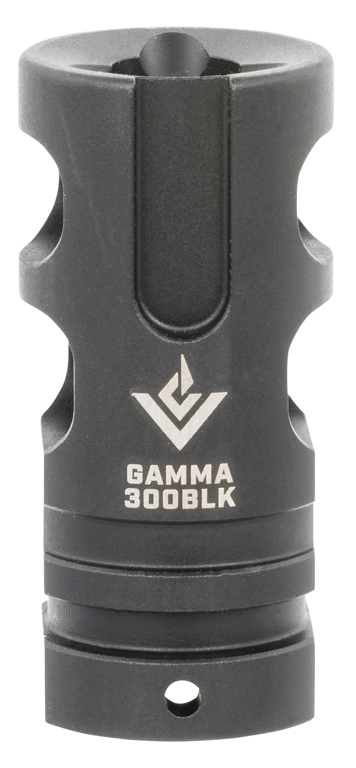 VG6 Precision APVG200003A GAMMA  Black Nitride 17-4 Heat Treated Stainless Steel w/ 5/8"x24 RH tpi & 1.75" OAL for 300 Blackout/308 Win AR-15