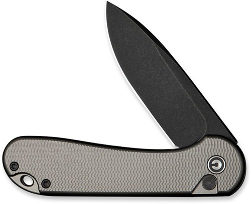 CIVIVI KNIFE ELEMENTUM II 2.9" DAIMOND PATTERN GRAY/BLACK!