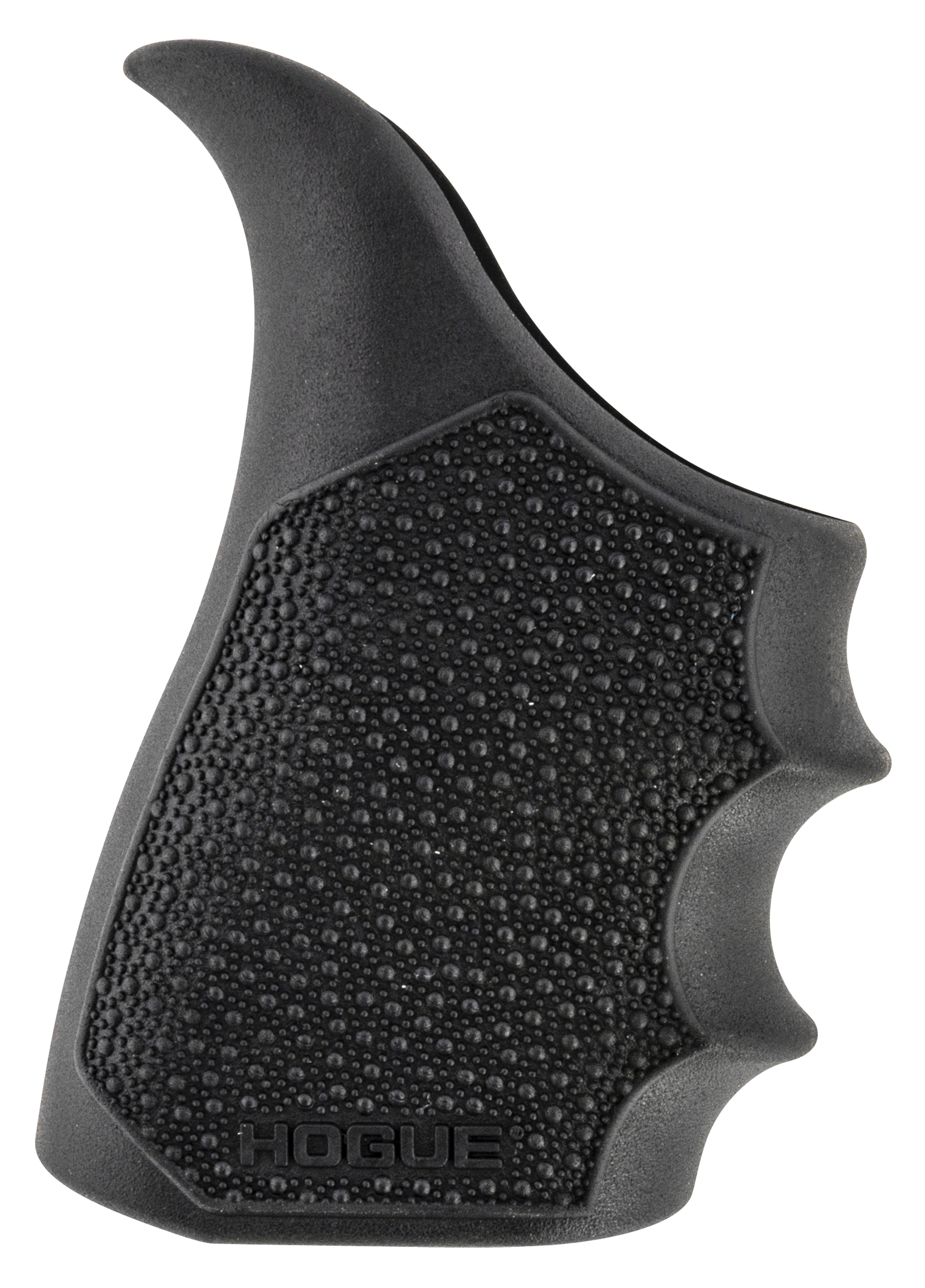 Hogue 18210 HandAll Beavertail Grip Sleeve made of Polymer with Black Finish, Cobblestone Texture & Finger Grooves for Glock 43X, 48
