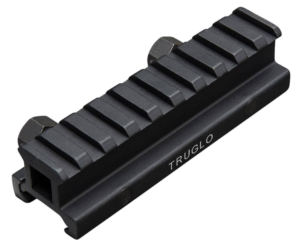TruGlo TG8980B Picatinny Riser Mount Matte Black Anodized