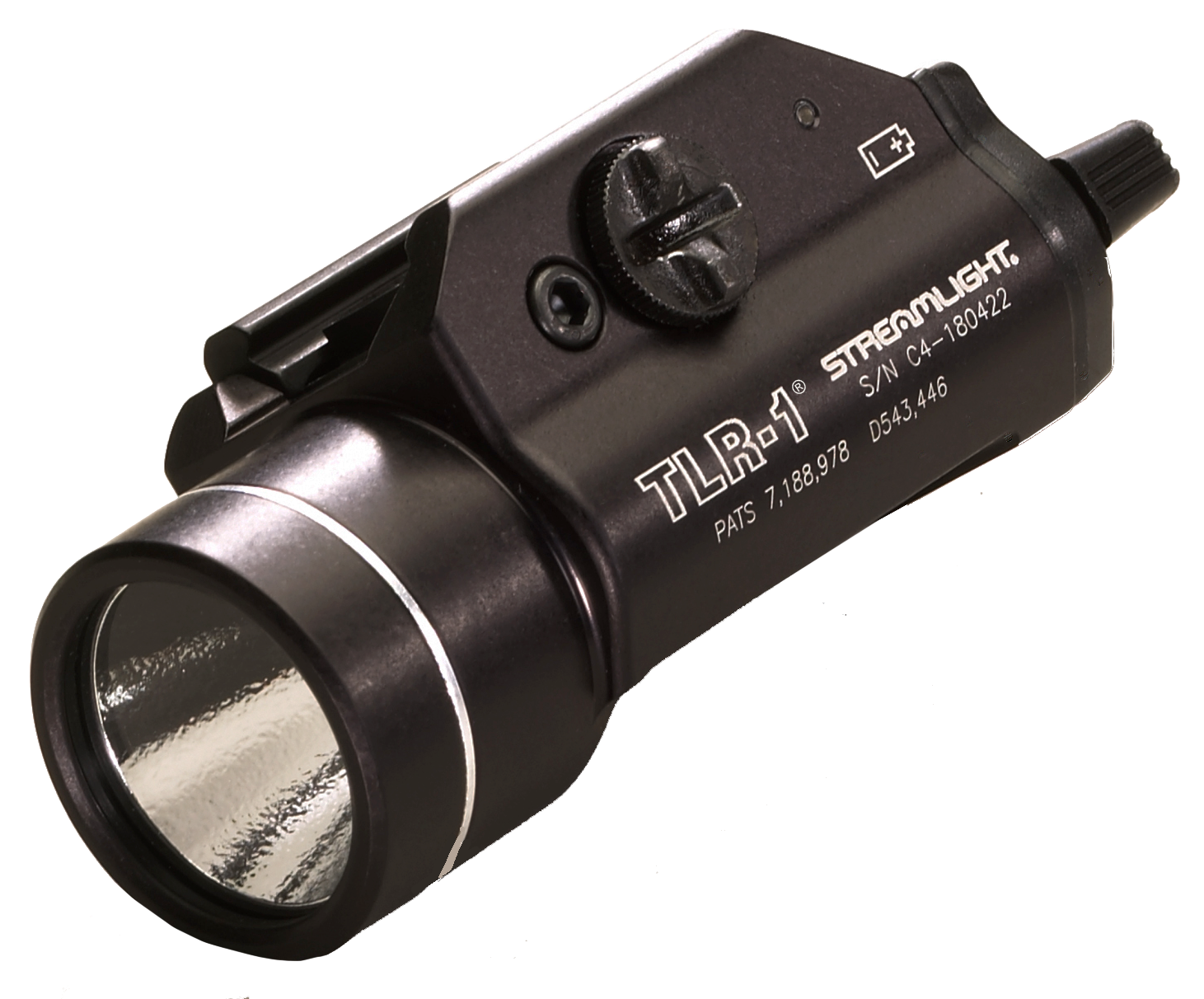Streamlight 69110 TLR-1 Gun Light  Black Anodized 300 Lumens White C4 LED