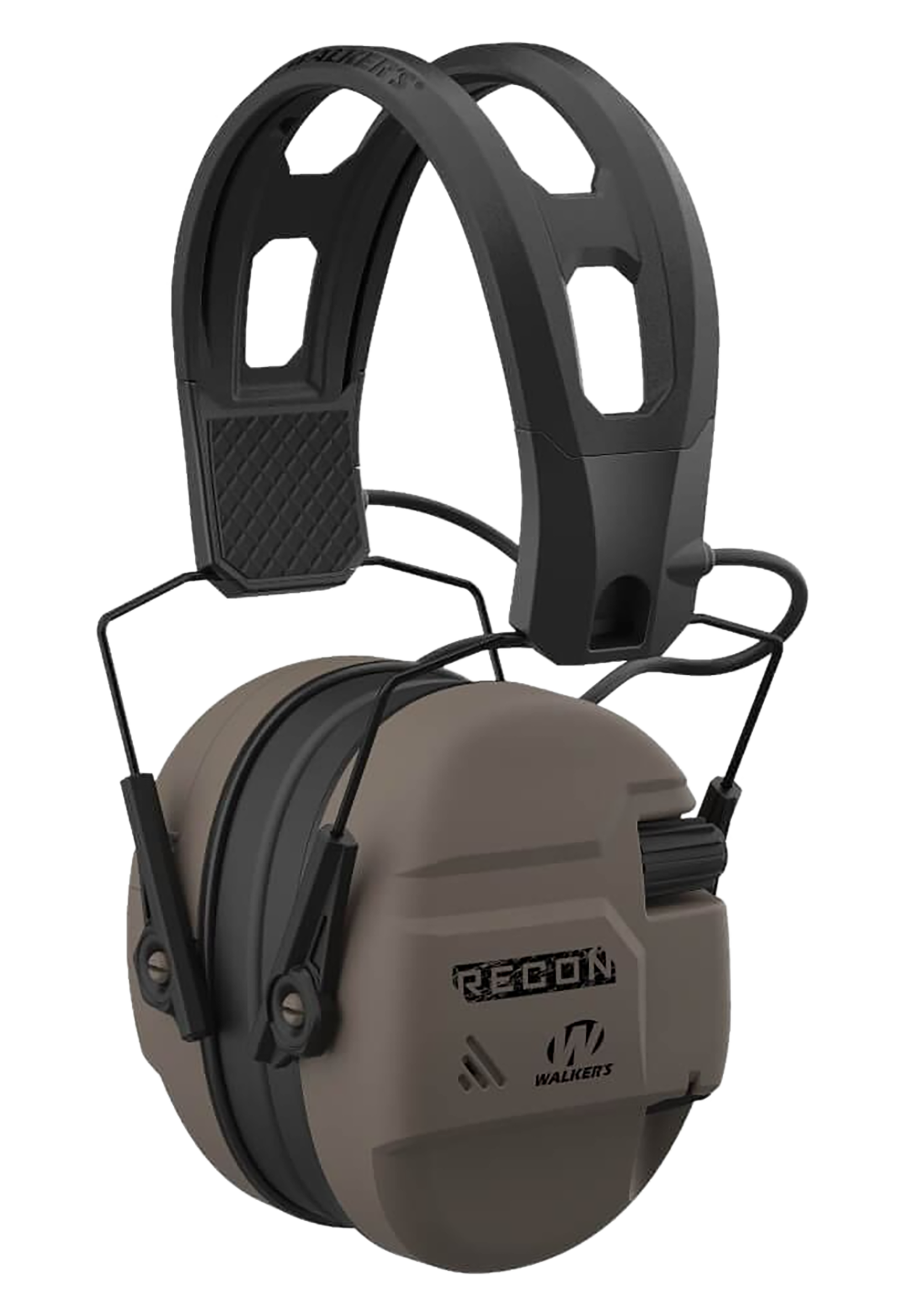 Walker's GWPRECM-FDE Recon Digital Muff Over the Head 26 dB Flat Dark Earth