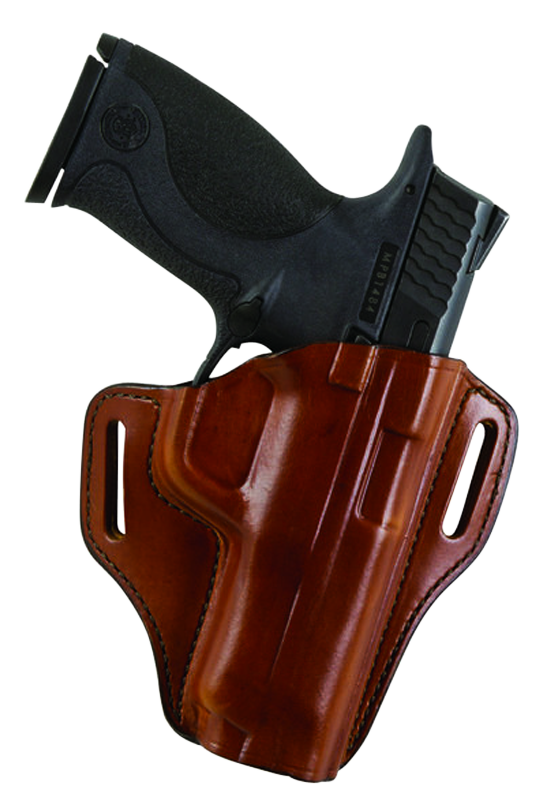 Bianchi 23944 57 Remedy OWB Size 10A Tan Leather Belt Slide Fits Colt 1911 Officer Right Hand