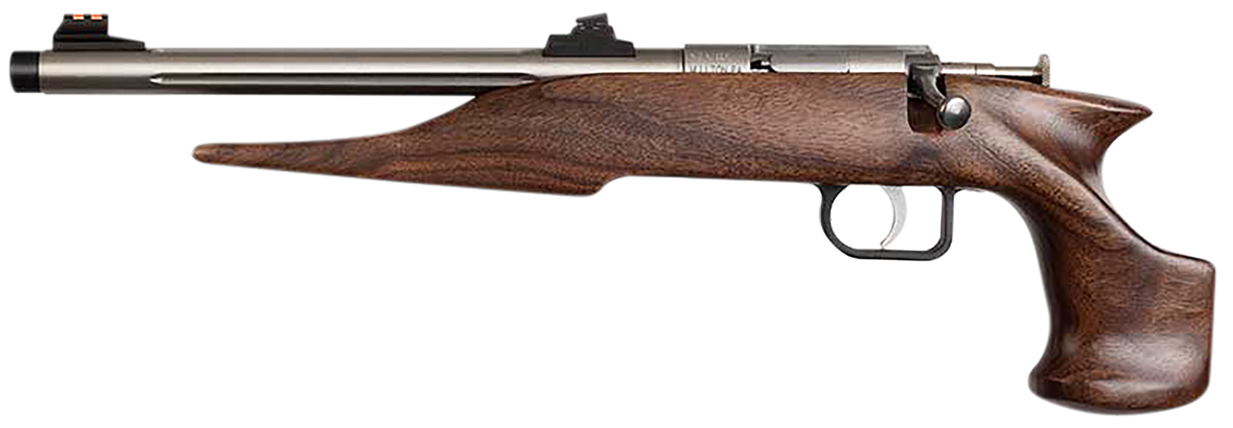 Chipmunk 40101 Hunter  Youth Frame 22 S/L/LR Single Shot 9" Threaded Stainless Steel Barrel, Walnut Frame, EZ Loader