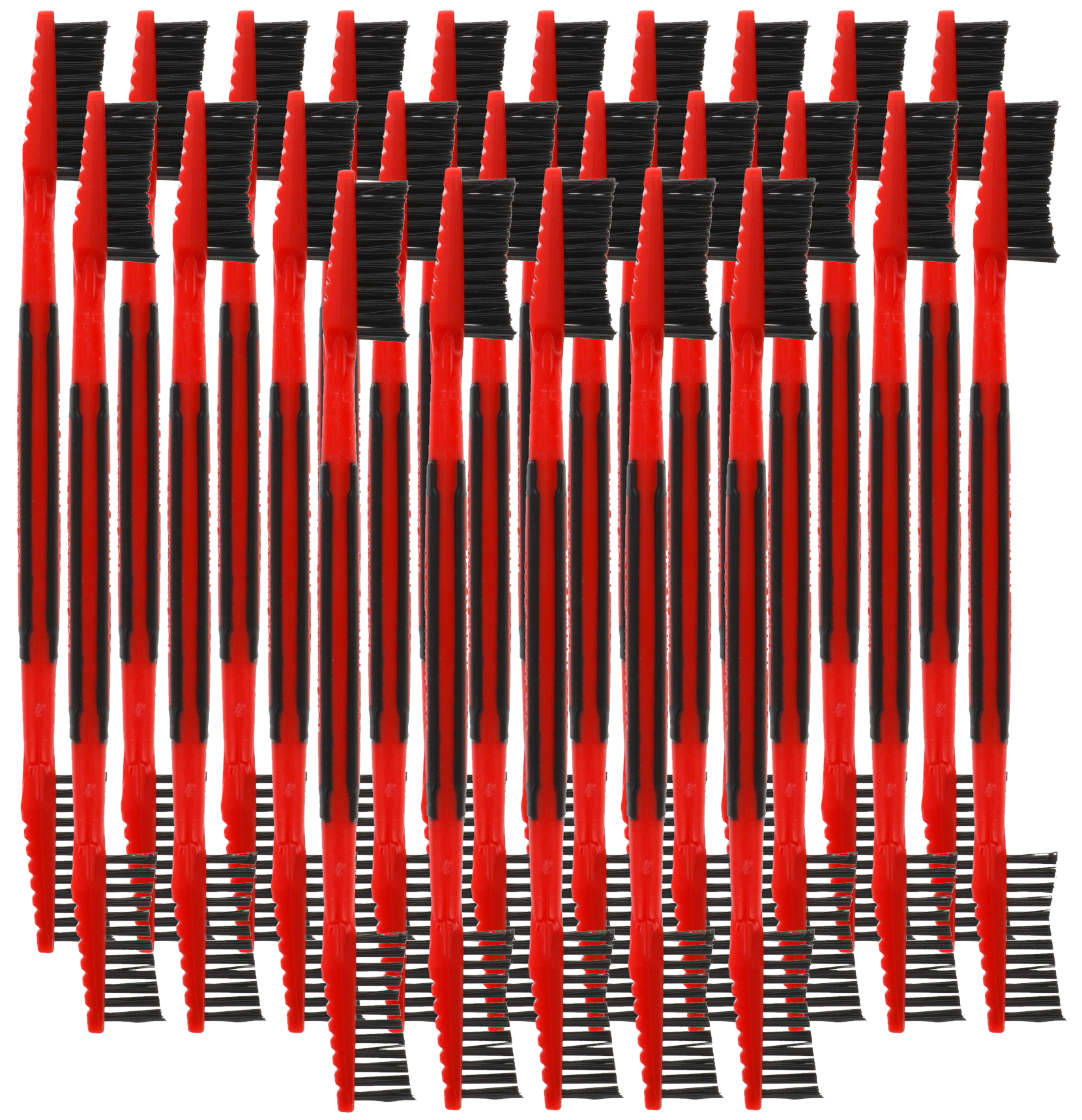 Birchwood Casey NYLBRSH2 Cleaning Brush Plastic Nylon Bristles Double Ended Tip 25 Pack